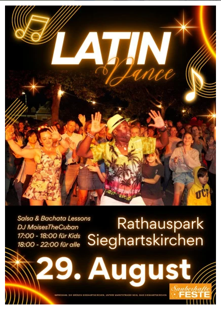 Latin Dance in Sieghartskirchen: 29.08.2026